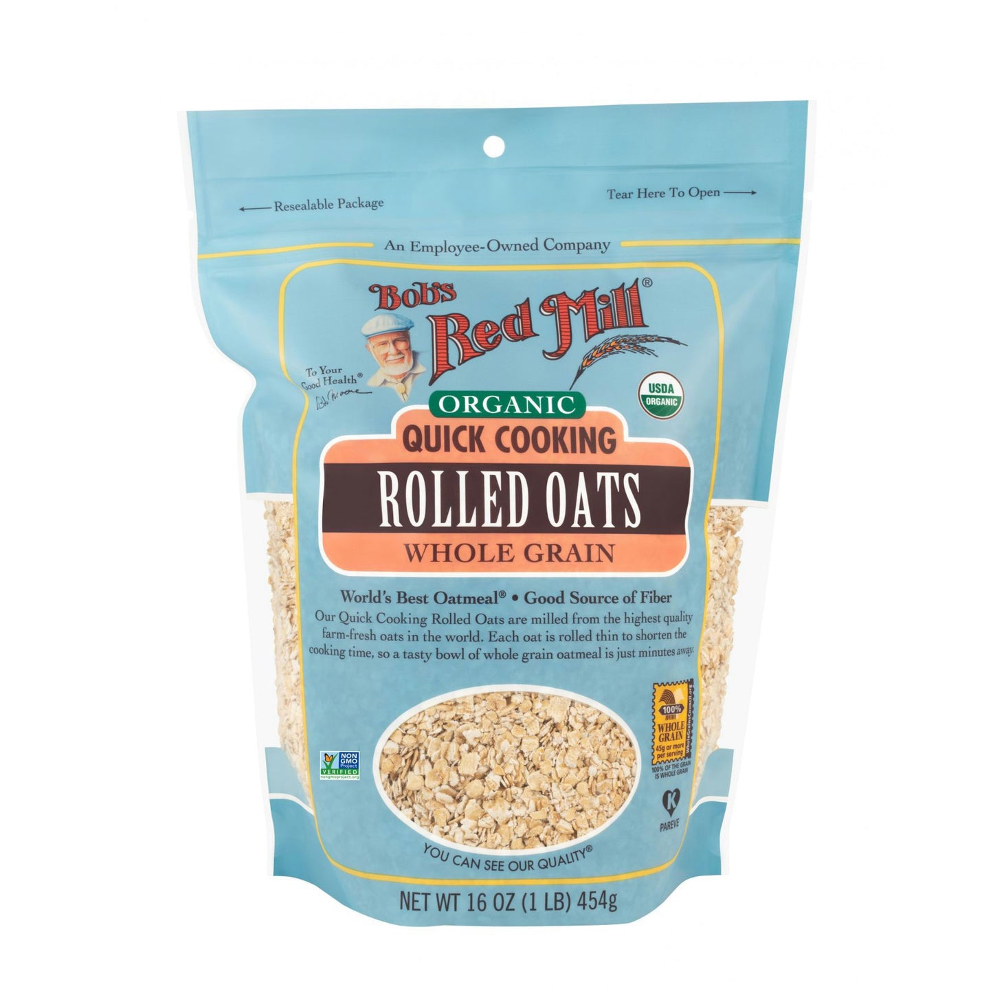 AVENA ROLADA RAPIDA COCCION ORG 907 GR