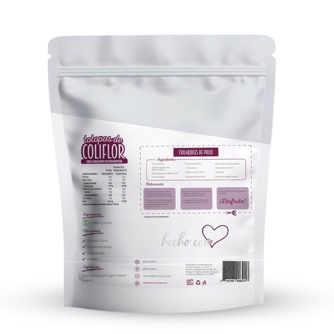 TOTOPOS DE COLIFOR 200GR CINCA