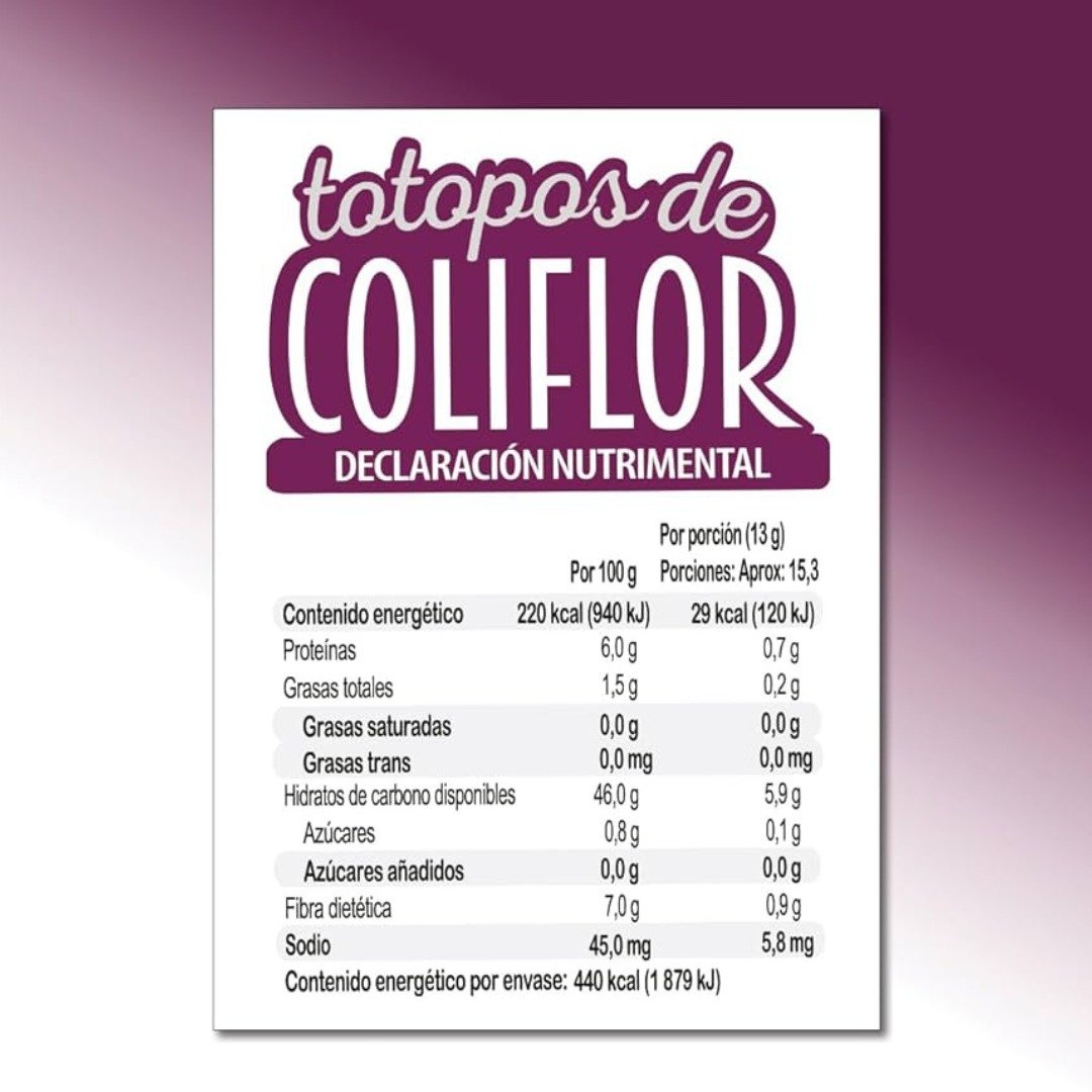 TOTOPOS DE COLIFOR 200GR CINCA