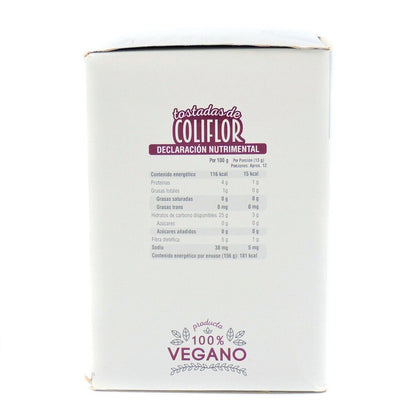 TOSTADAS DE COLIFLOR 12PZAS CINCA