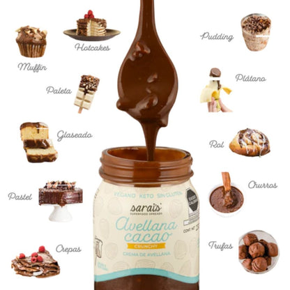 CREMA SARAIS CACAO CRUNCH 230 GR