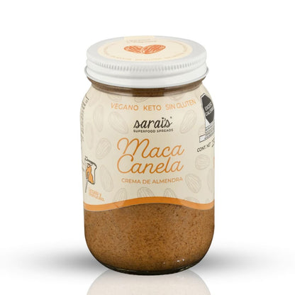 CREMA SARAIS DE ALMENDRA CON MACA CANELA  230 GR