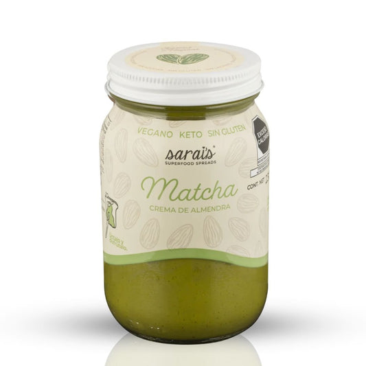 CREMA SARAIS DE ALMENDRA CON MATCHA 230 GR