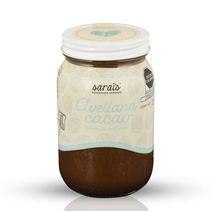 CREMA SARAIS DE AVELLANA CON CACAO 230 GR