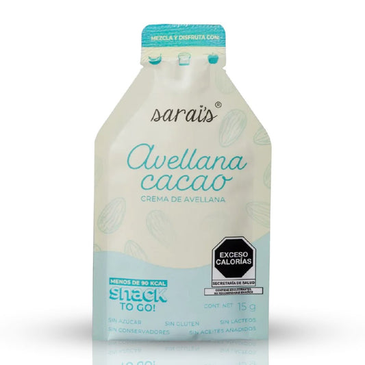 SACHETS SARAIS AVELLANA CON CACAO 15GRS