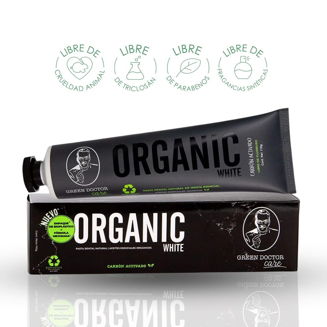 PASTA DENTAL ORGANIC WHITE 110 GR HOLIBLEND