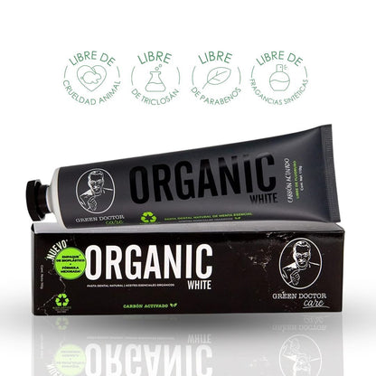 PASTA DENTAL ORGANIC WHITE 110 GR HOLIBLEND