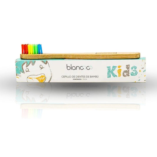 CEPILLO DE DIENTES DE BAMBU KIDS BLANCOCO