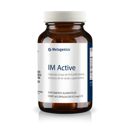 INMUNE ACTIVE SISTEMA INMUNE, NAC, QUERCITINA 60 CAPS ULTRAGENICS METAGENICS DEFENSA E INMUNE