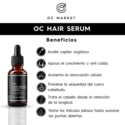 OC HAIR SERUM GOTAS CRECIMIENTO DE CABELLO BY CHRISTINA LIMA