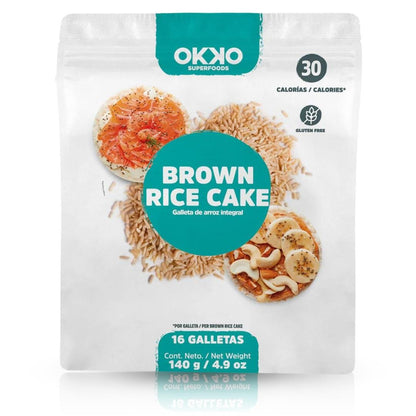 GALLETA DE ARROZ INTEGRAL 140 GR OKKO