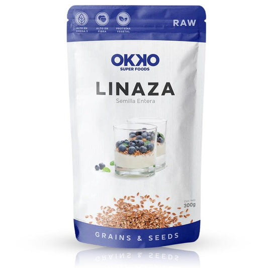 SEMILLA DE LINAZA 300 GR OKKO