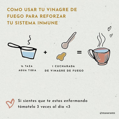 VINAGRE DE FUEGO 236 ML MASARA