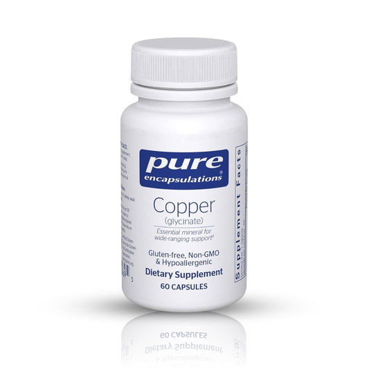 COPPER GLICINATO 60 CAPS PURE ENCAPSULATIONS