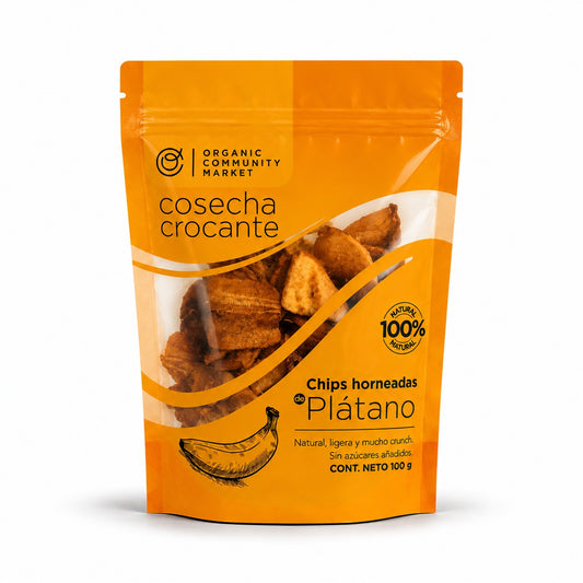 CHIPS DE PLÁTANO 100g