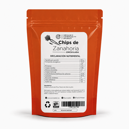 CHIPS DE ZANAHORIA ENCHILADA 100g