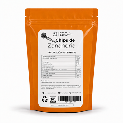 CHIPS DE ZANAHORIA 100g