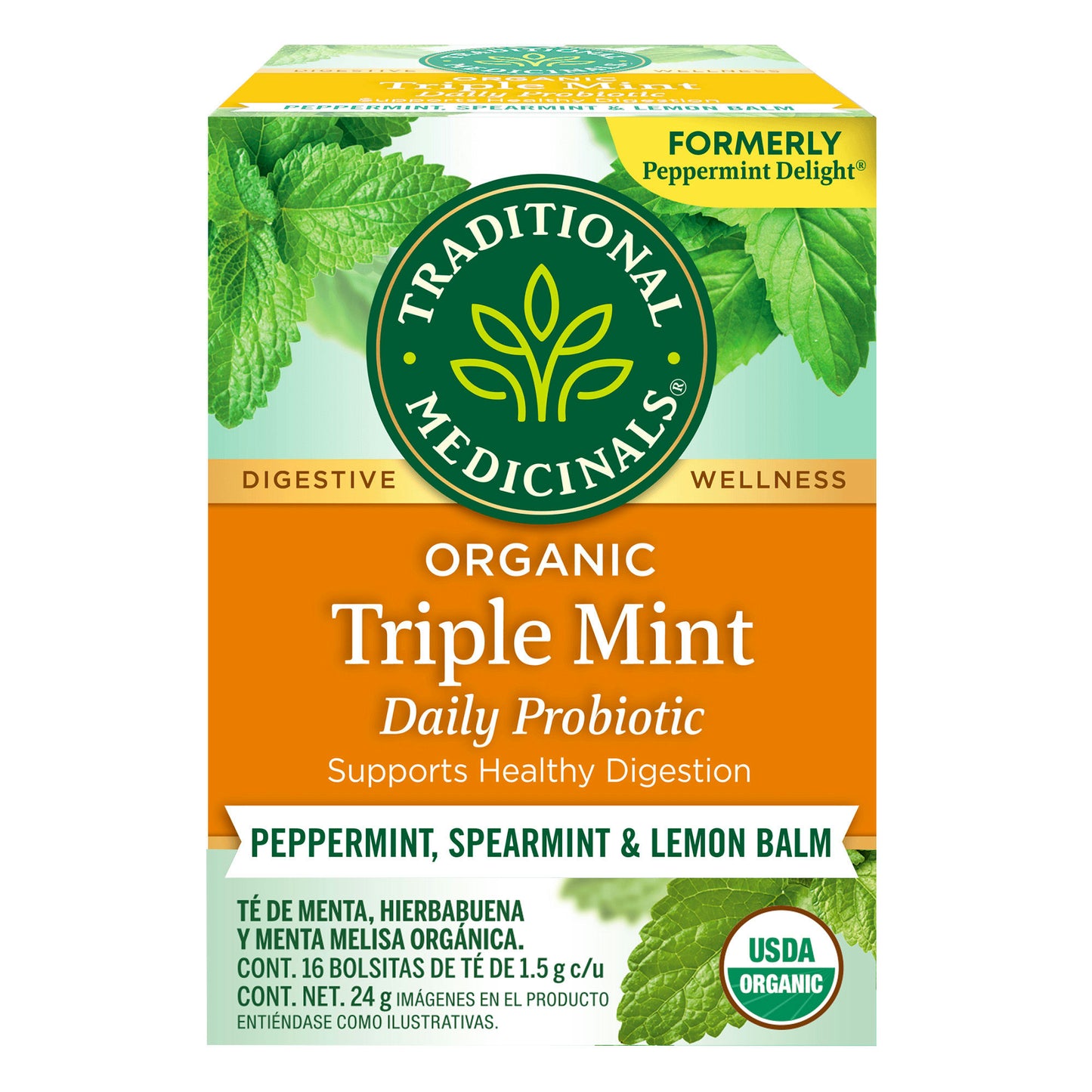 TE ORGANICO MENTA CON PROBIOTICOS