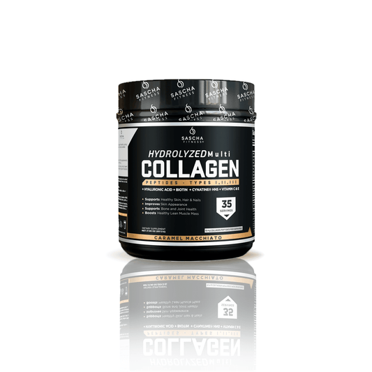 SASCHA FITNESS COLAGENO CARAMEL MACCHIATO 416GR / 35 SERVICIOS