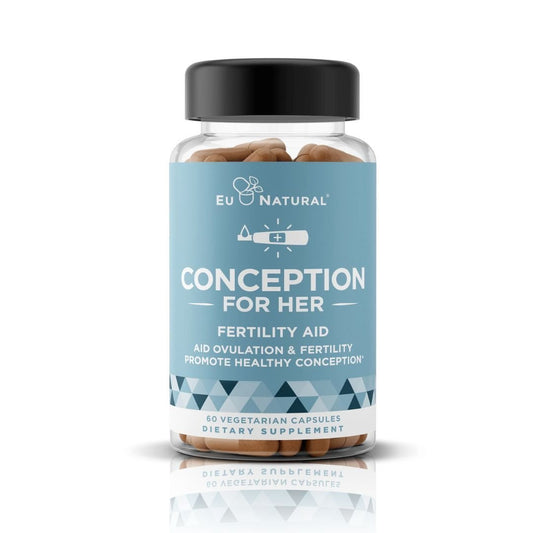CONCEPTION INOSITOL & VITEX FEMALE FERTILIDAD 60 CAPS EU NATURAL ENERO - Oc Market
