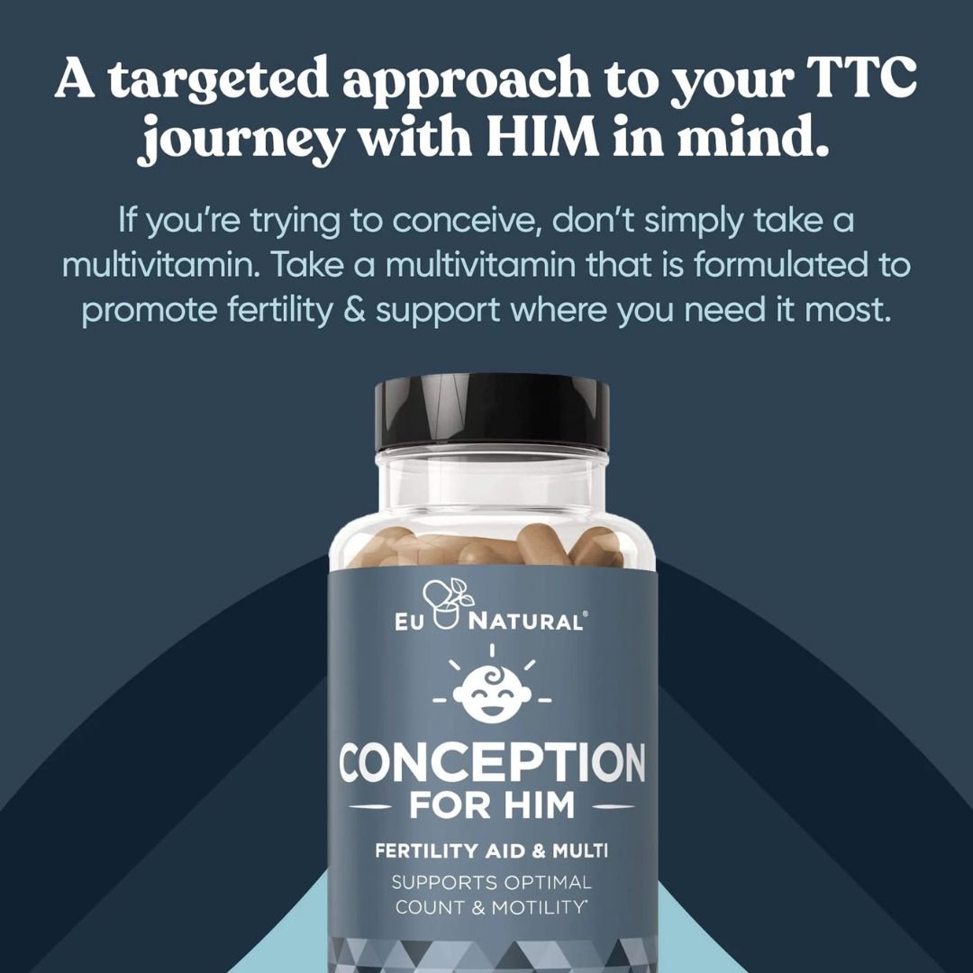 CONCEPTION MEN ZINC & FOLATE FERTILIDAD 60 CAPS EU NATURAL - Oc Market