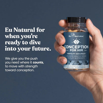 CONCEPTION MEN ZINC & FOLATE FERTILIDAD 60 CAPS EU NATURAL - Oc Market