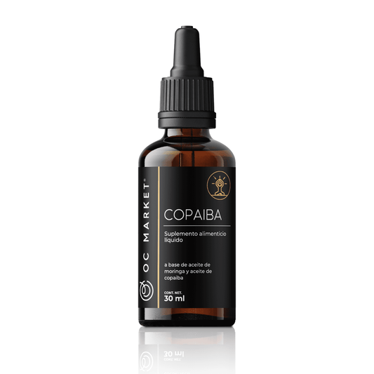 COPAIBA Y ACEITE DE MORINGA | FÓRMULA PARA DOLOR MUSCULAR – 30 ML GOTERO OCM - Oc Market