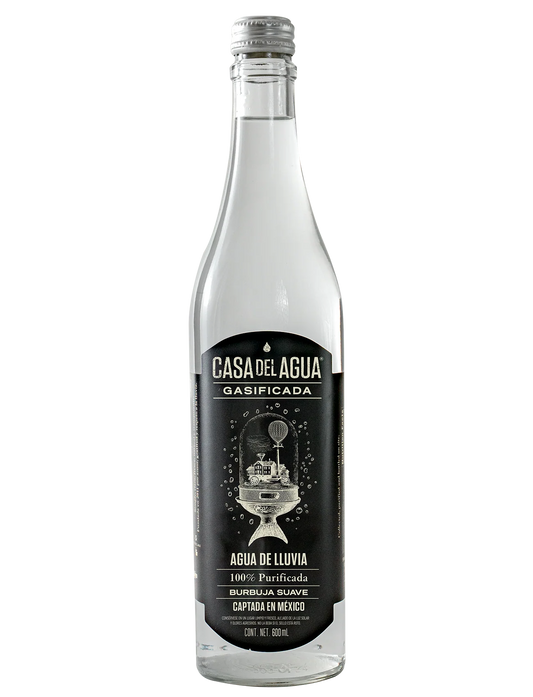 AGUA GASIFICADA 600 ML AGUA DE LLUVIA