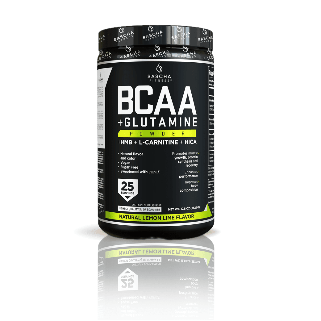 SASCHA FITNESS BCAA LIMA LIMON 350 GR AMINOACIDOS