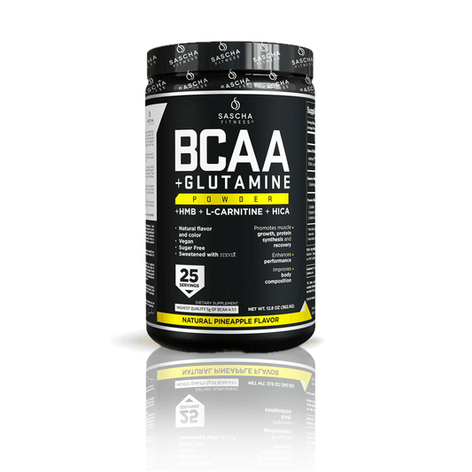 SASCHA FITNESS BCAA PIÑA 350 GR AMINOACIDOS