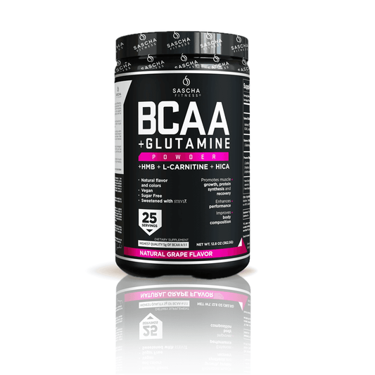 SASCHA FITNESS BCAA UVA 350 GR AMINOACIDOS