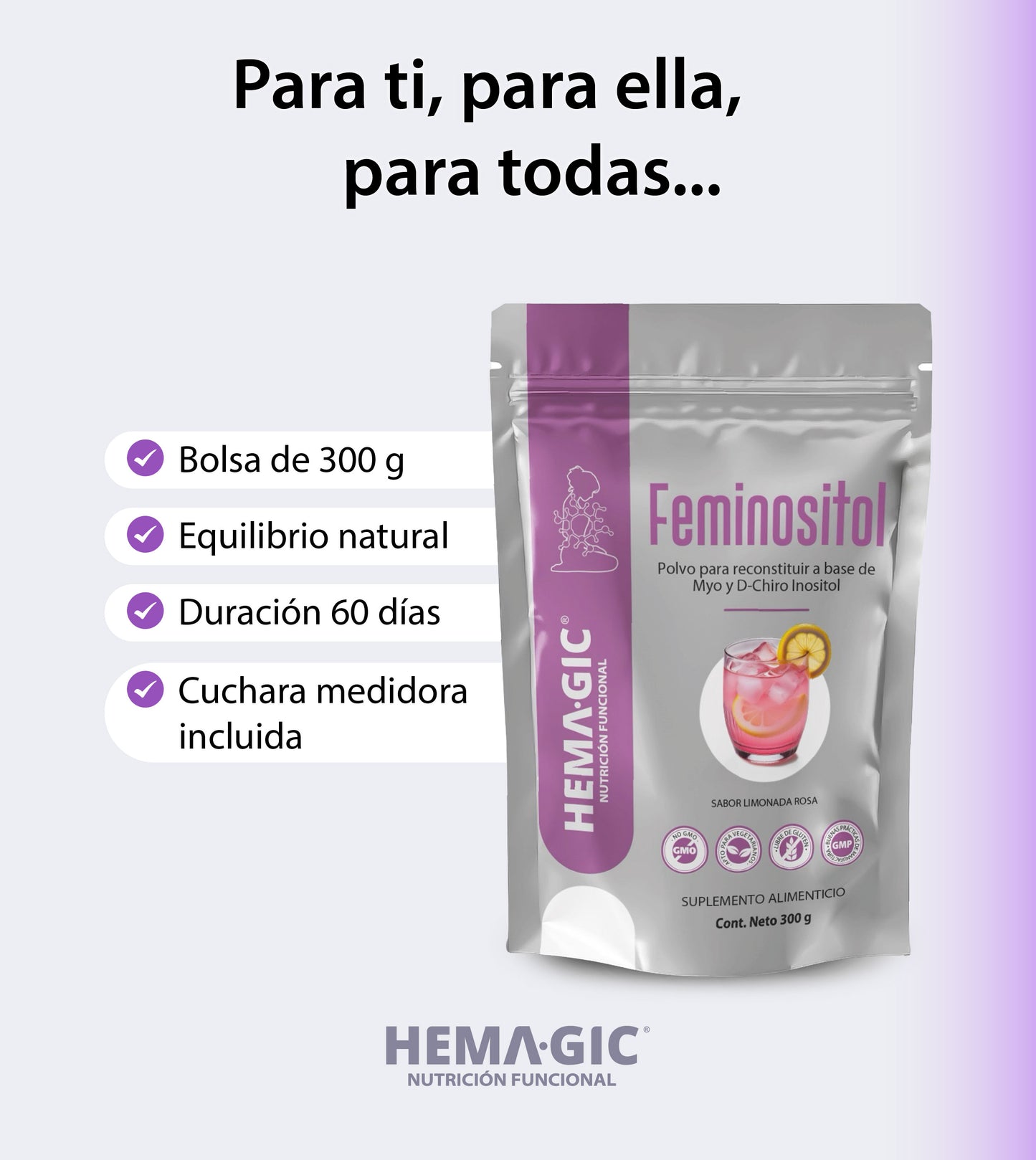 FEMINOSITOL bolsa con 300 g