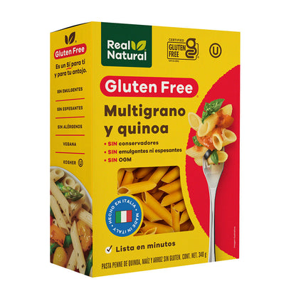 PASTA PENNE DE QUINOA Y MULTIGRANO 340 GR