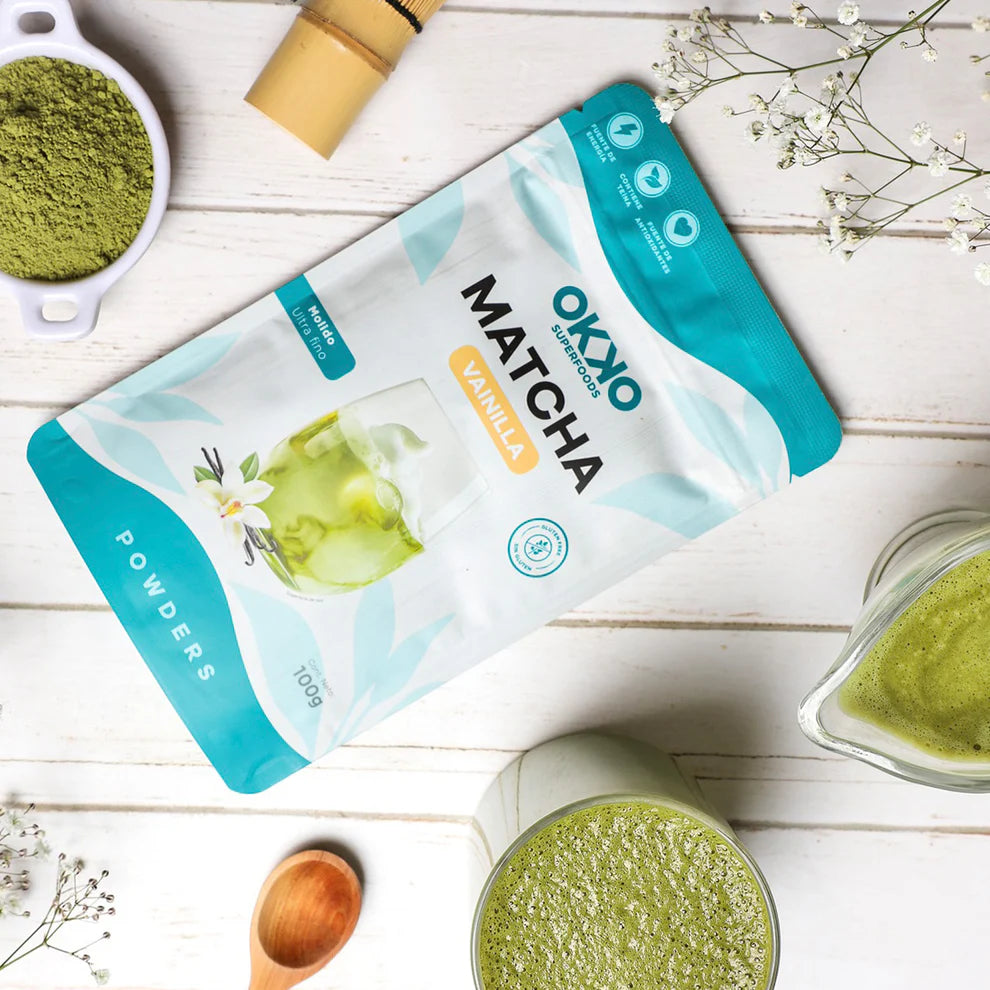 MATCHA VAINILLA 100 GR OKKO