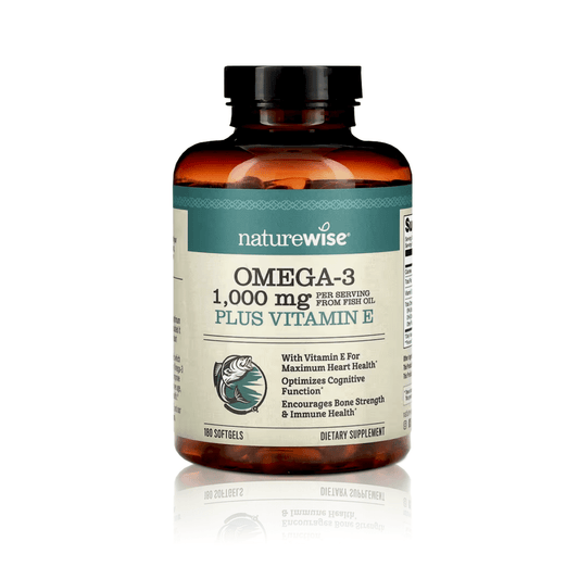 OMEGA-3 1000 MG PLUS VITAMIN E 60 CAPSULAS