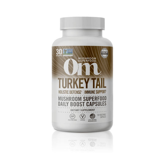 TURKEY TAIL ADAPTOGENO 90CAPS SUPERFOOD OM