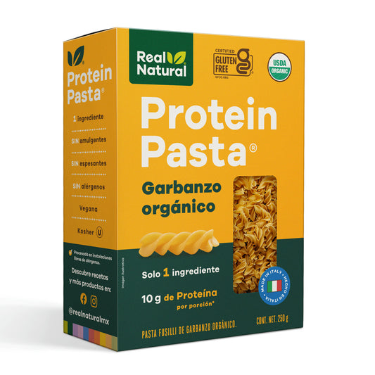 PASTA FUSILLI GARBANZO ORGANICO 250 GR