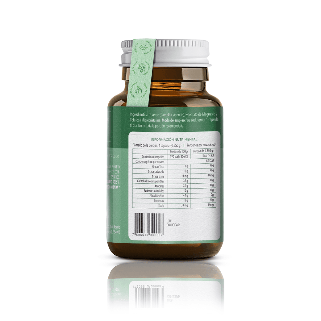 TIBA SALUD TE VERDE 60 CAPS - Oc Market